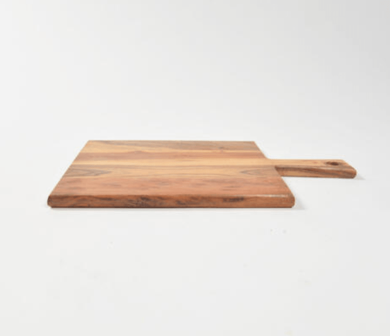 Thoughtfol Serving Board Rustic Elegance: Exquisite Natural Wooden Paddle Cheese Board - Inspire Culinary Delights