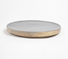 Thoughtfol Serving Board Timeless Sophistication: Matte Noir Enamelled Wooden Platter